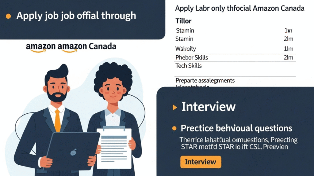 How to Apply for Amazon Jobs in Canada Successfully