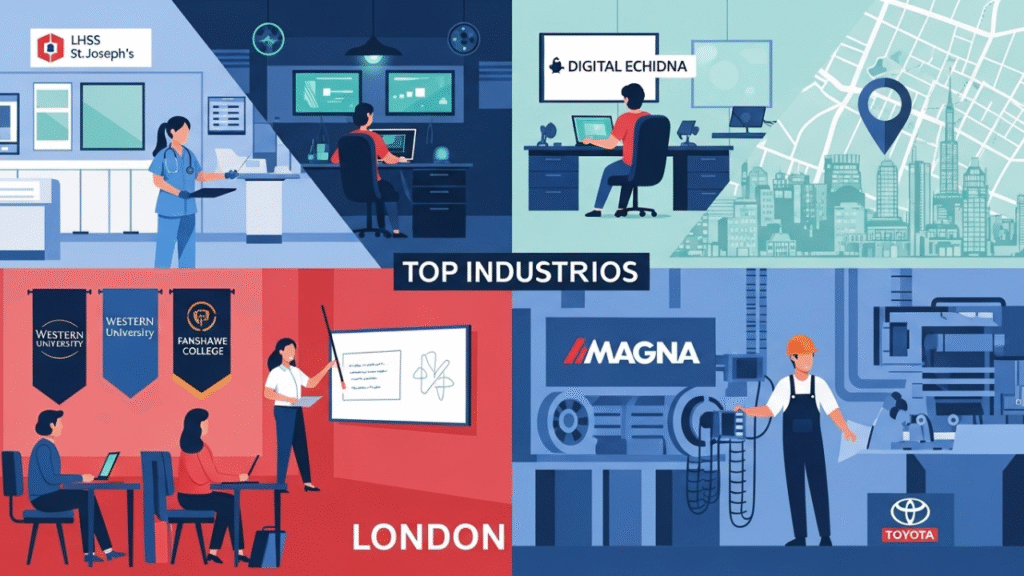 Top Industries for Jobs in Canada London, Ontario